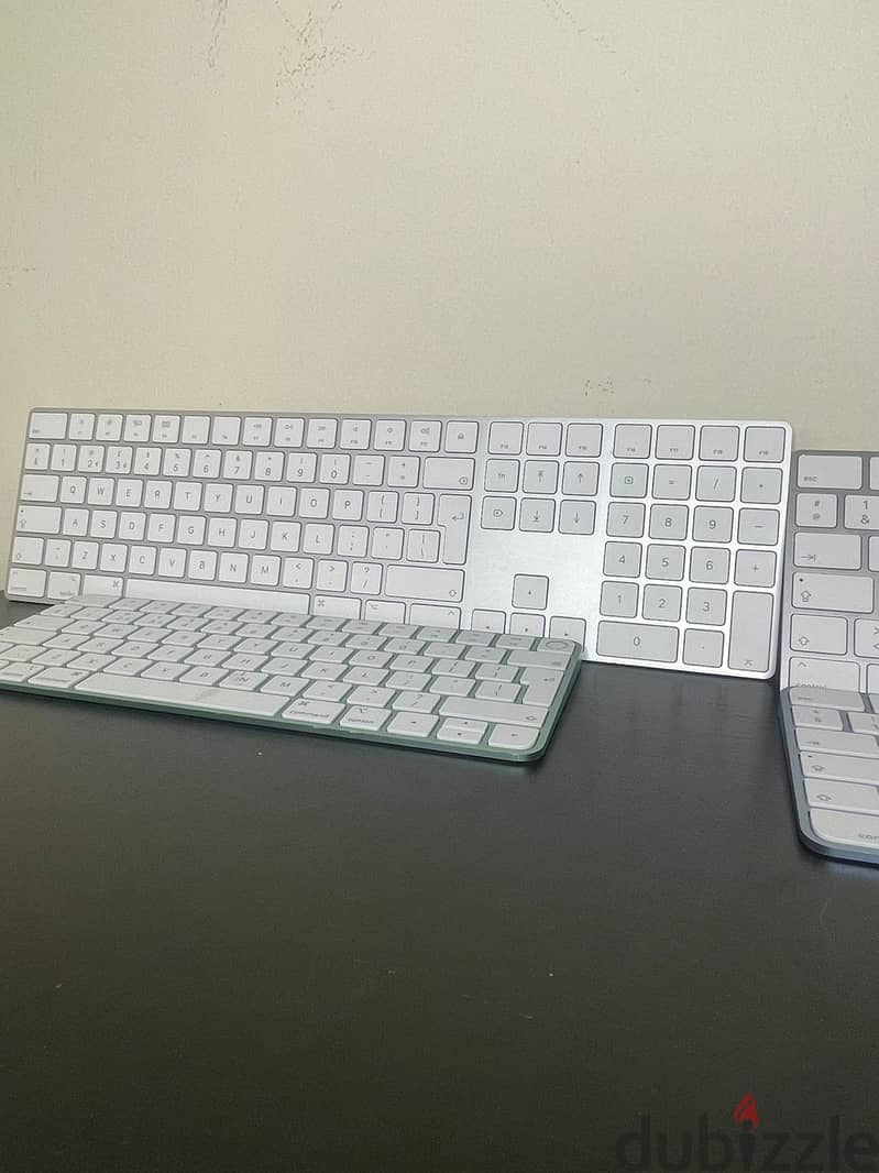 MAGIC KEYBOARD OF APPLE (USED AND NEW BOTH) WITH AND WITHOUT NUM PAD 2