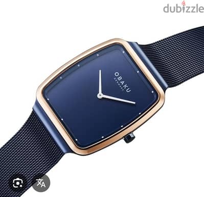 obaku slim watch unisex