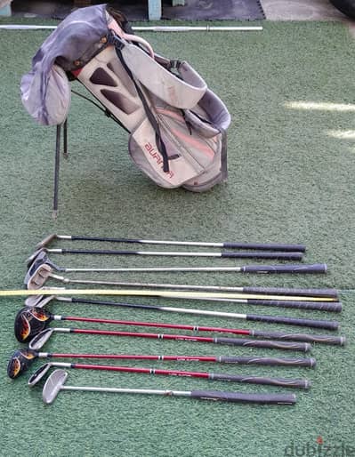 Golf kit for kids. 90 cm club length.