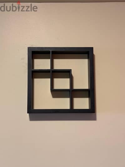 Black wall decor frame (x2)