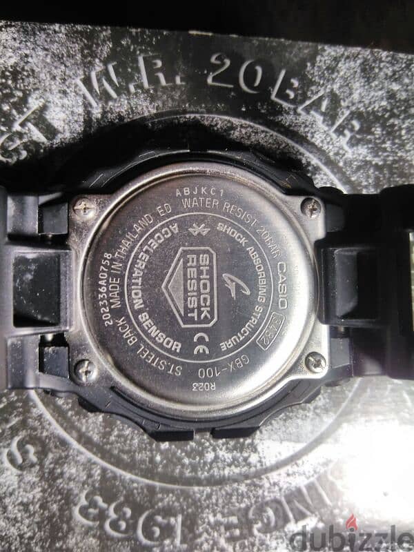 G-Shock GBX-100 smart watch 200 metre 1