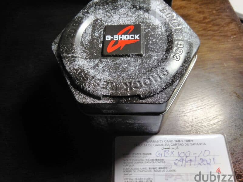 G-Shock GBX-100 smart watch 200 metre 2