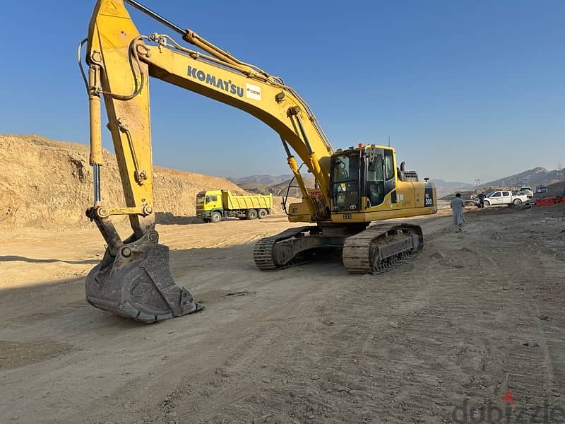 pc 300 excavator with breaker for sale 5