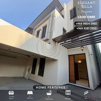 MADINAT AL ILLAM | BRAND NEW 5+1 BR ELEGANT VILLA FOR RENT