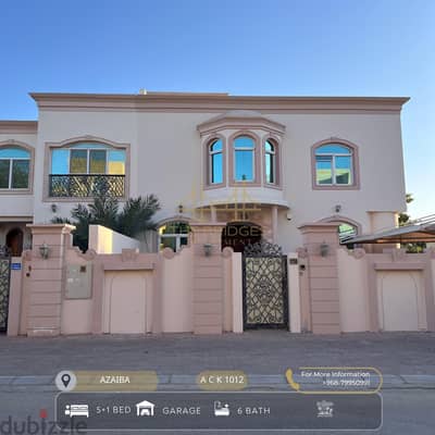 EXCELLENT 5+1 BR VILLA IN AZAIBA AVAILABLE FOR RENT