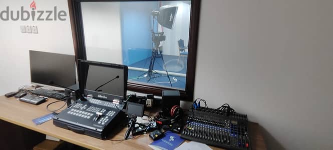 Oman journalist Association Studio. 4K ,18x Clear Zoom Image Video Came