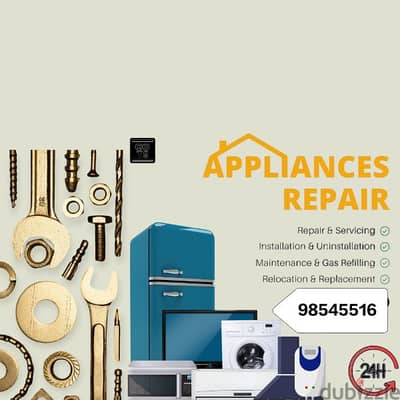 all types auto washing machine refrigerator Ac repair and service