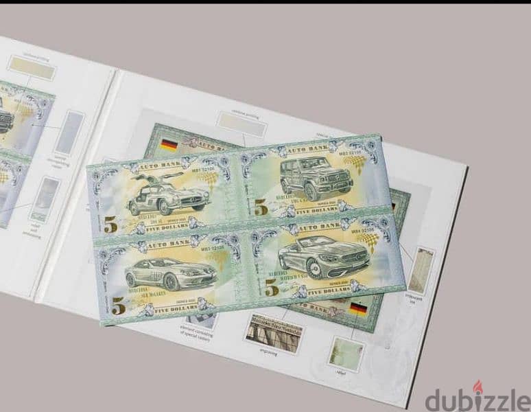 Auto Banknotes. A Fantasy Note with Real Security Features 3