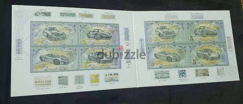 Auto Banknotes. A Fantasy Note with Real Security Features 12