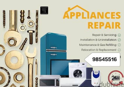 all types auto washing machine refrigerator Ac repair and service