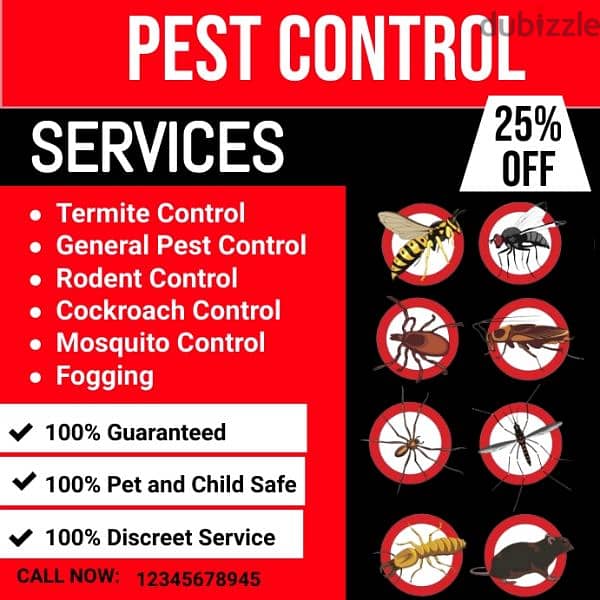 pest control services with guarantee 0