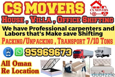 House shifting office shifting and villa Shifting service