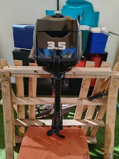 Mercury Outboard 3.5hp 4 Stroke مكينه بحرية مركوري بقوة ٣. ٥ حصان