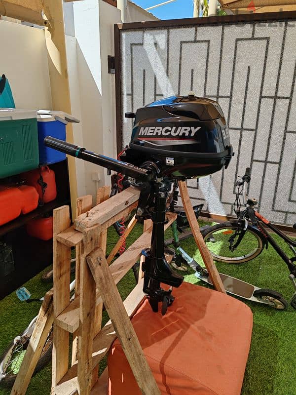 Mercury Outboard 3.5hp 4 Stroke مكينه بحرية مركوري بقوة ٣. ٥ حصان 6