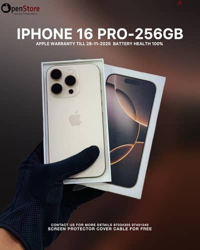 IPHONE 16PRO 256 less used phone