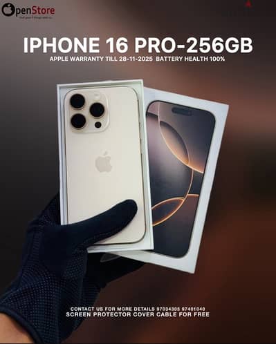 IPHONE 16PRO 256 less use