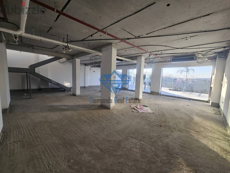 Spacious Shell & Core Commercial Space for Rent – 396 SQM | Muscat Hi 3