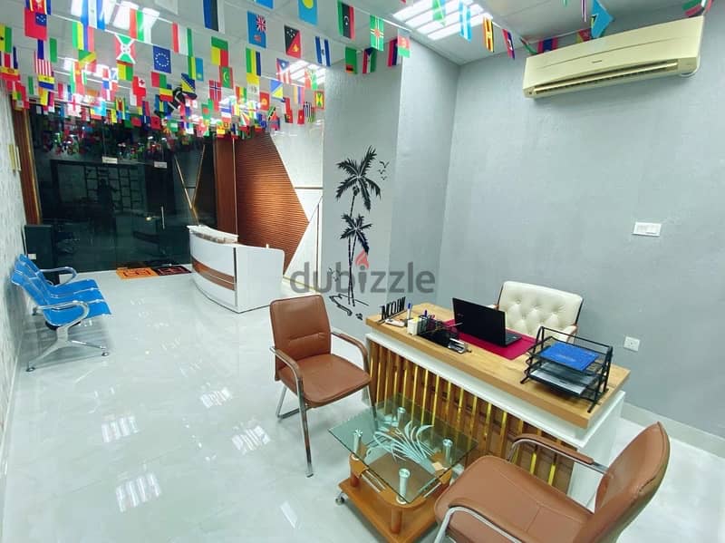 Travel Agency Office for Sale on Main Ruwi Road. Muscat 10