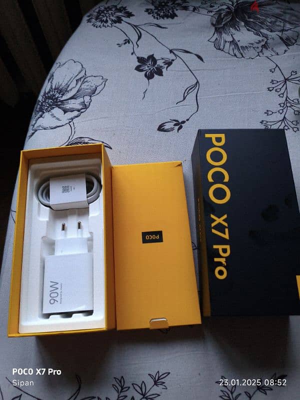 Poco X7 pro new used 2 days 0