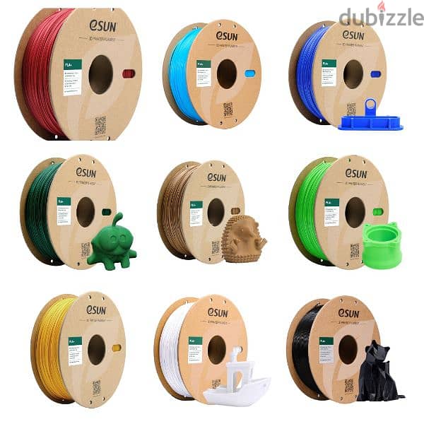 eSUN 3D Printer Filament PLA+ 1.75mm 6