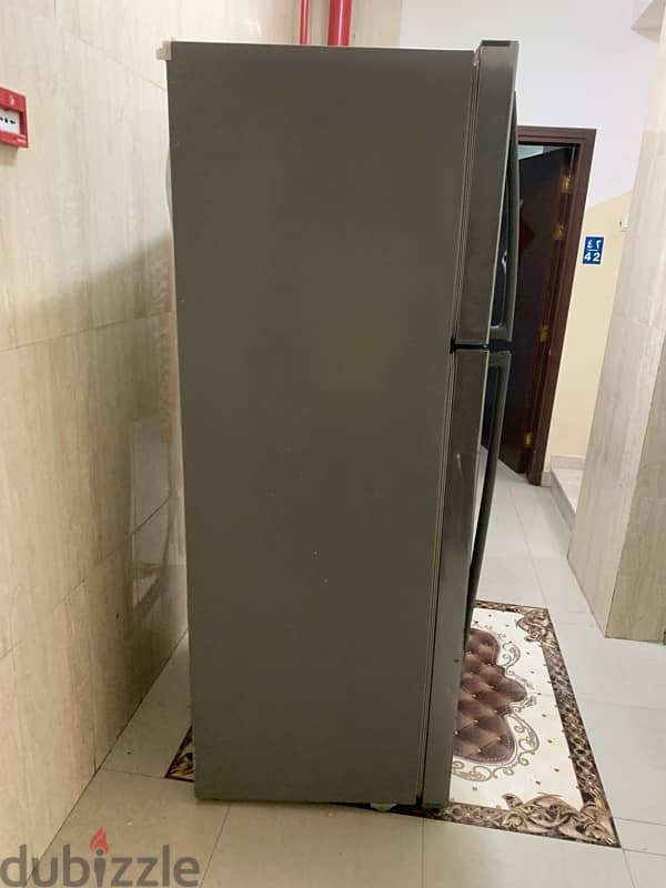 LG refrigerator 378 liter and toshiba washing 7