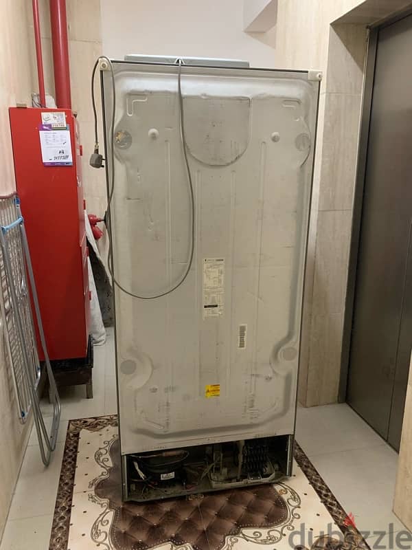 LG refrigerator 378 liter and toshiba washing 9