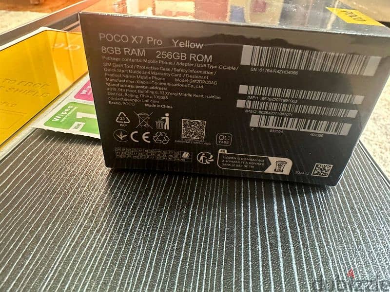 Poco x7 pro 8+8/256 sealed box new 79784802 5