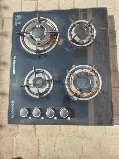 Gas burner hob