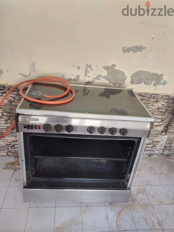 Gas oven burner in Ruwi Mumtaz 1