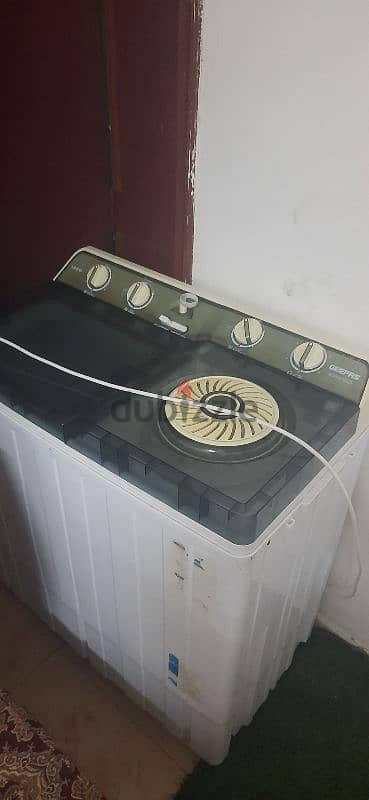 Washing machine 10 kg Geepas semi automatic