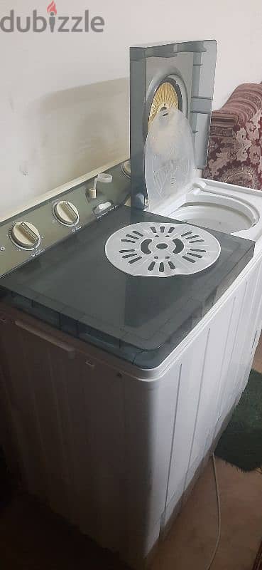 Washing machine 10 kg Geepas semi automatic 4