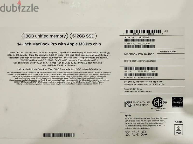 brand new sealed apple computer macbook Pro at low price in  Oman 1