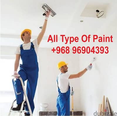 we do all type of paint work interior designing and gypsum board