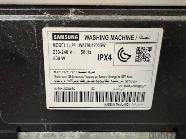 samsung washing machine 0