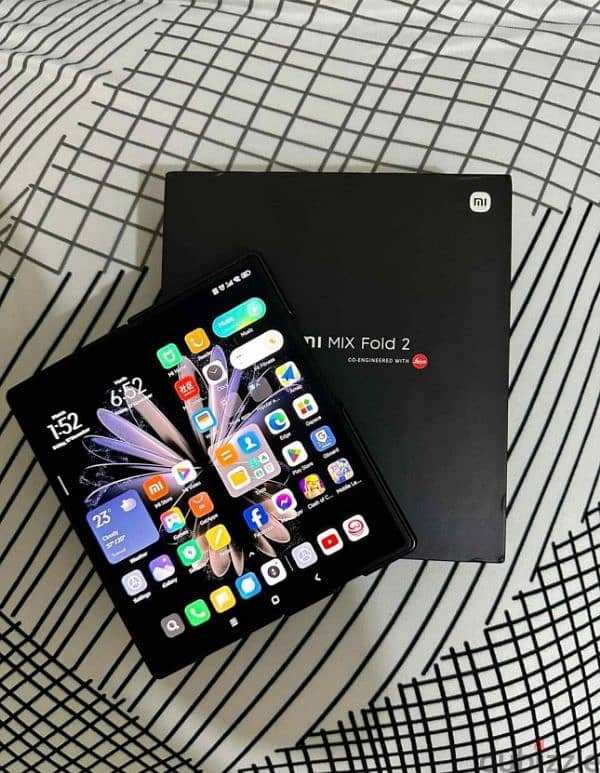 شاومي ميكس فولد2 النسخه512جيجا Xiaomi Mix Fold 2 Version 512GB 20RAM 0