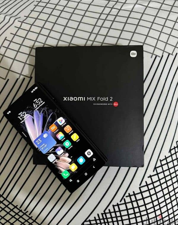 شاومي ميكس فولد2 النسخه512جيجا Xiaomi Mix Fold 2 Version 512GB 20RAM 1