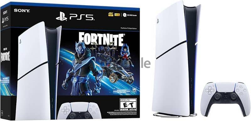 PlayStation PS5 Console - Fortnite Cobalt Star Digital Edition 1