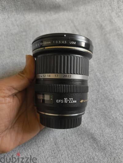 Canon EF-S 10-22mm lens