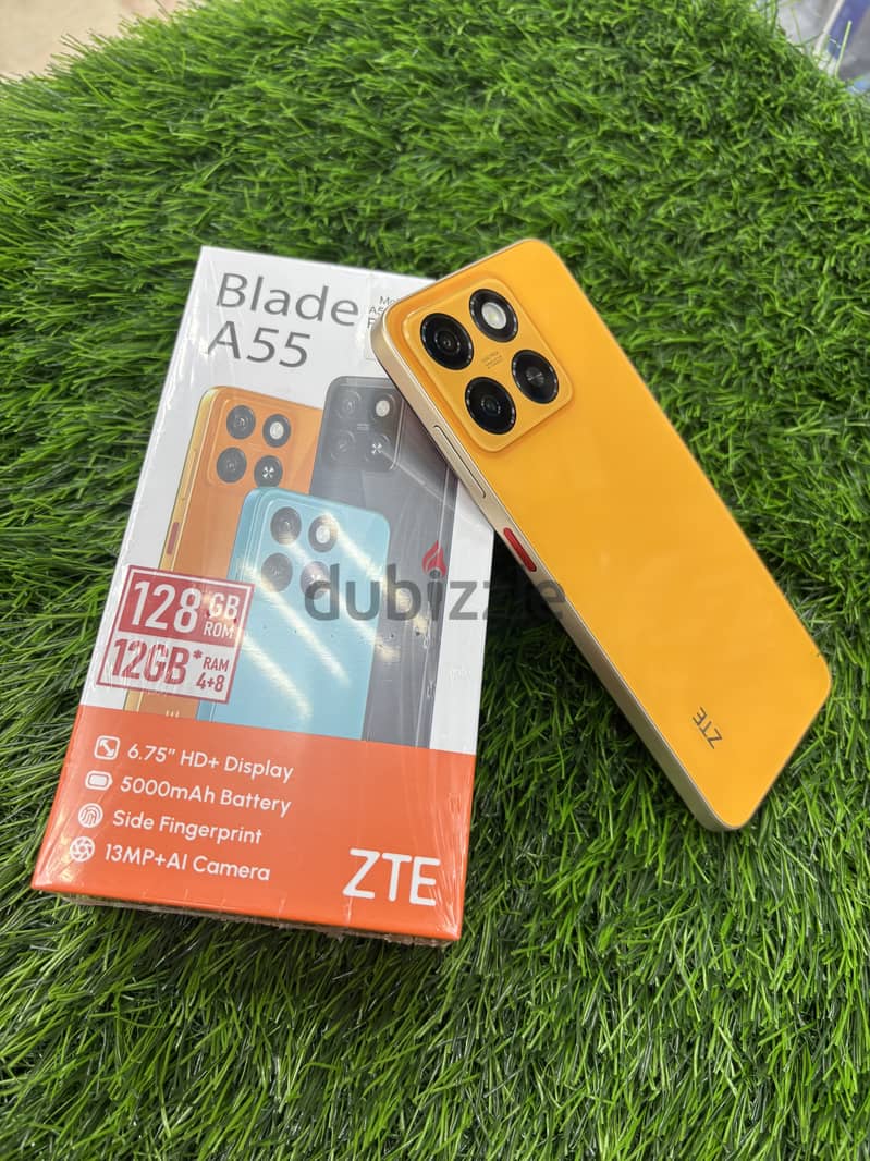 Amazing Offer On ZTE Blade A55 With 4+8=12 Gb Ram And 128 Gb Storage 1