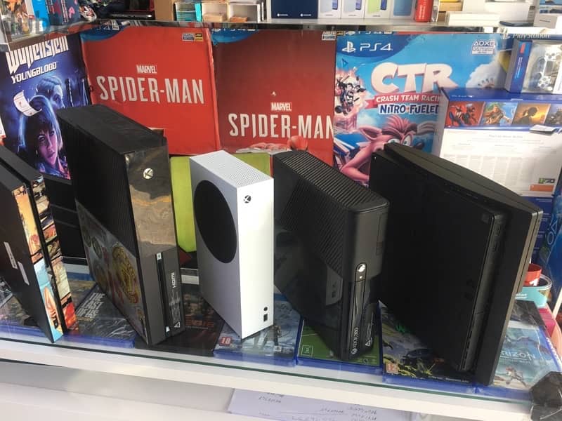 we are selling PlayStation and Xbox 1