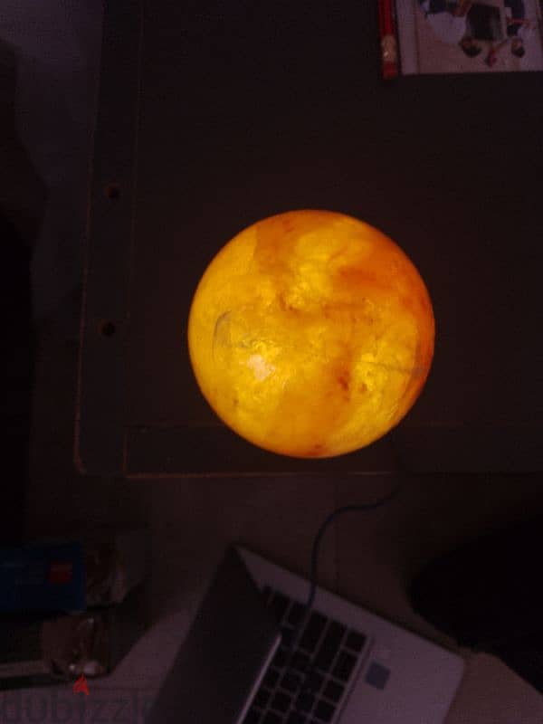 salt made decoration lamp 2