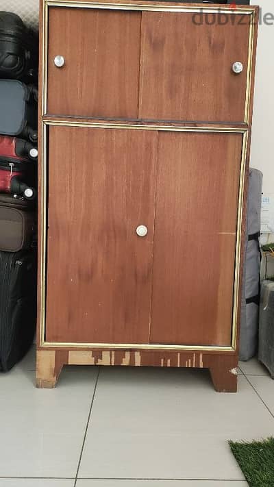 wooden cupboard