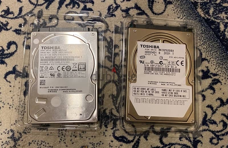 3 hard drives for sale, working good, 2.5 inch (READ DESCRIPTION) 0