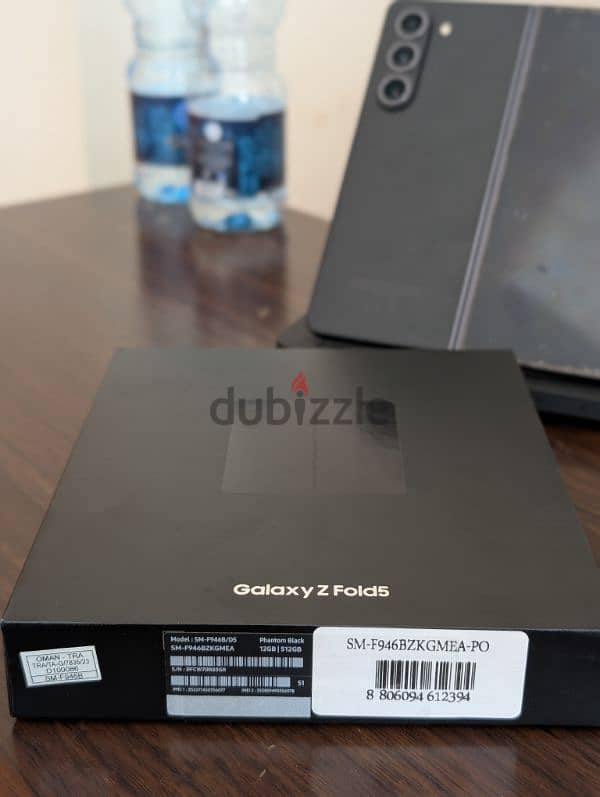 Samsung Fold 5, 512GB, Phontom black 3