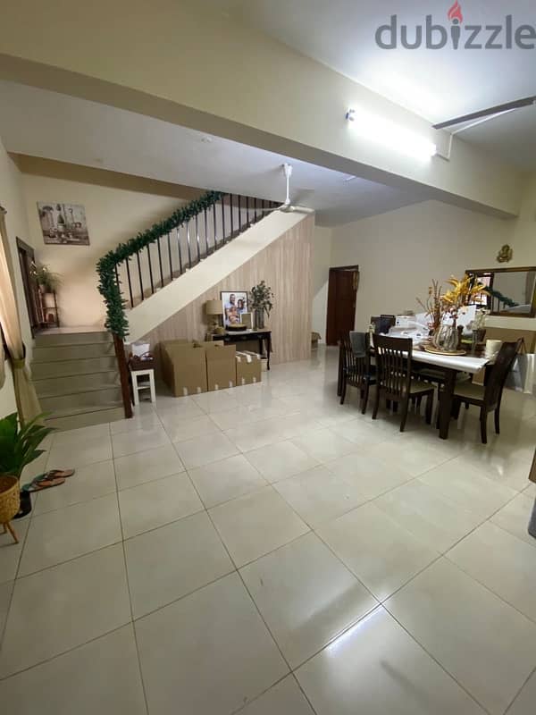 3 bhk duplex villa for rent in Alfalaj area ruwi 5