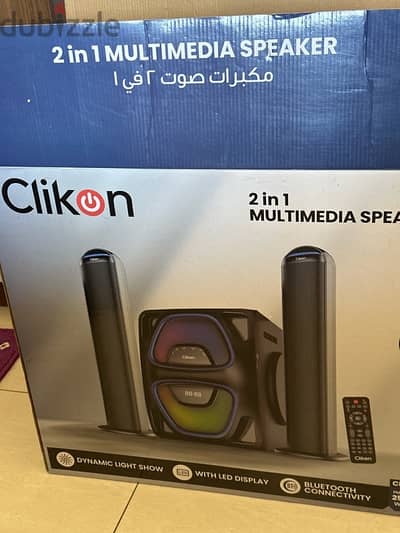 clikon 2in1 multimedia player