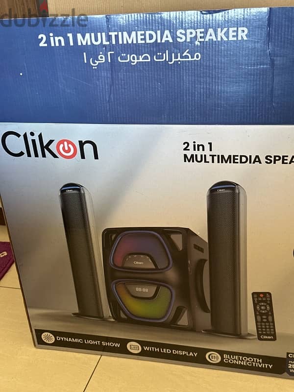 clikon 2in1 multimedia player 0