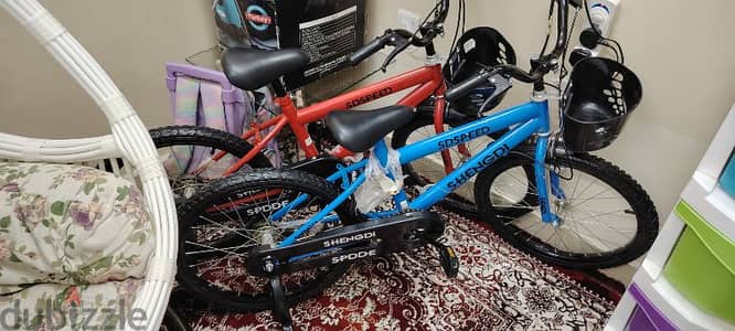 2 bikes for sale 35. . . . . bikes one day used like new