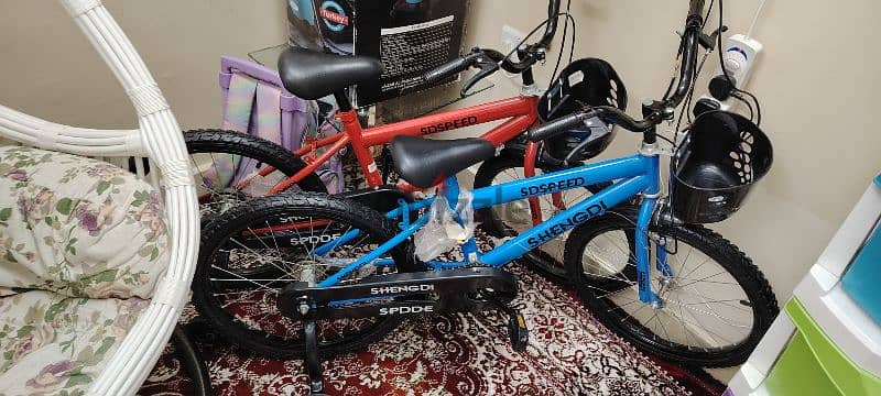 2 bikes for sale 35. . . . . bikes one day used like new 1