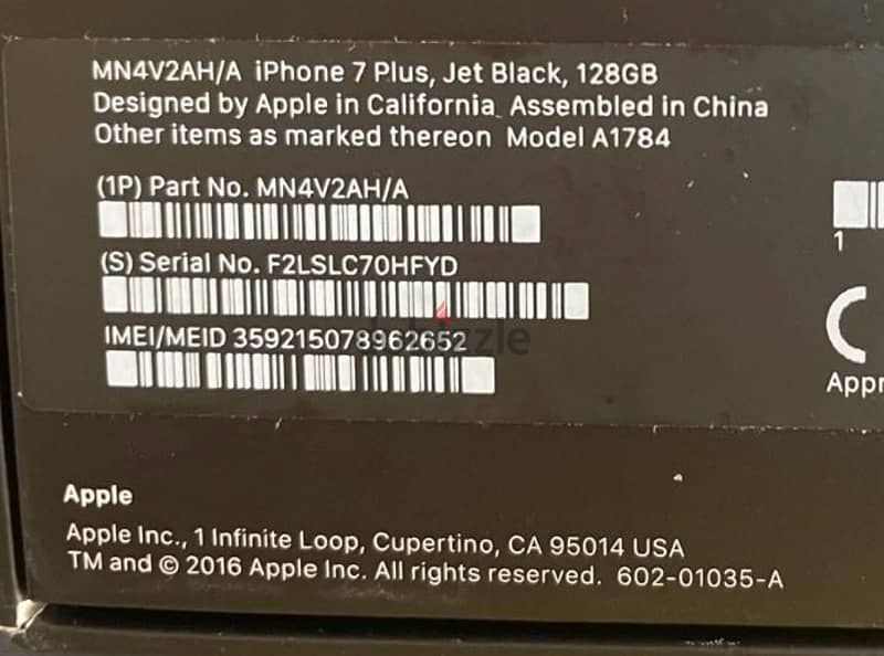 iPhone 7 Plus 128 GB 3